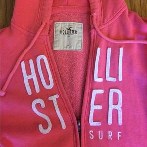 Hollister zip up sweatshirt