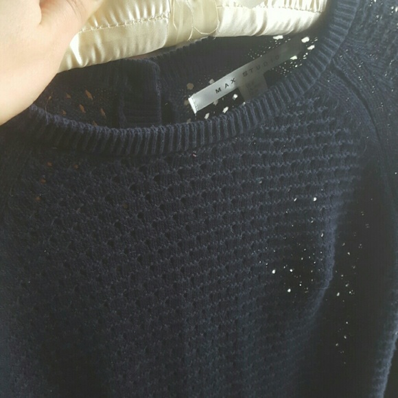 Max Studio button-back sweater - Picture 3 of 3