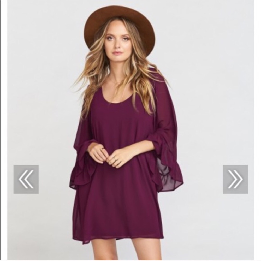 Purple Show Me Your MuMu dress