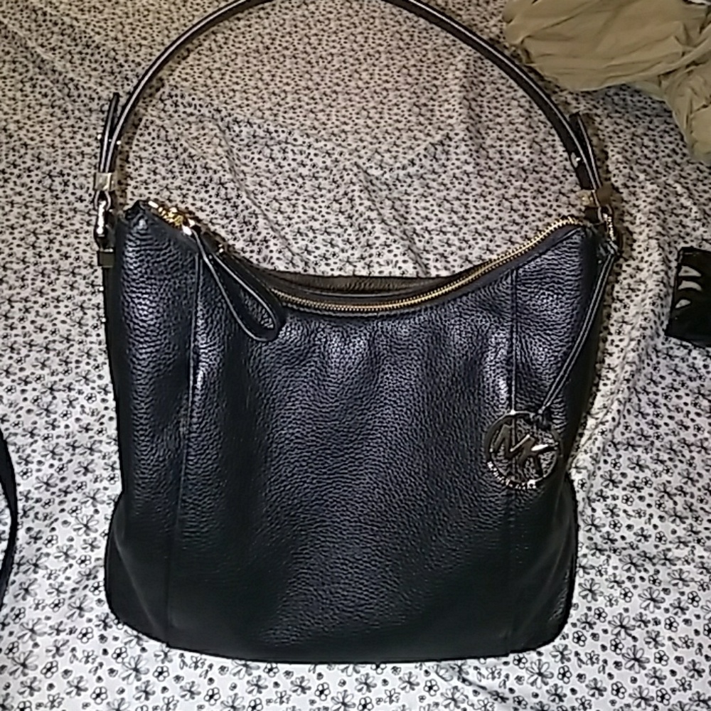 Michael Kors Black Bowery Hobo