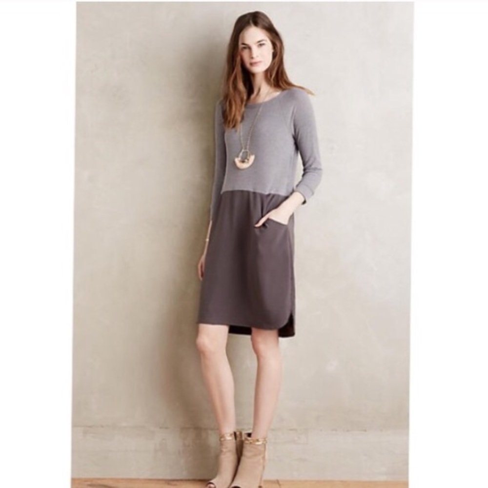 Anthropologie Amadi Lea Colour Block Dress NWT