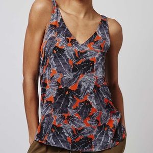 NWOT TopShop Double Strap V-Front Cami