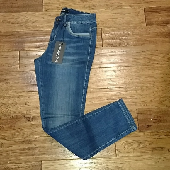 LAST 2 🥀 RockNRoll Denim Rose Embroidered Jeans - Picture 6 of 8