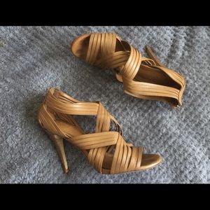 Tory Burch Strappy Sandal Heels 8.5