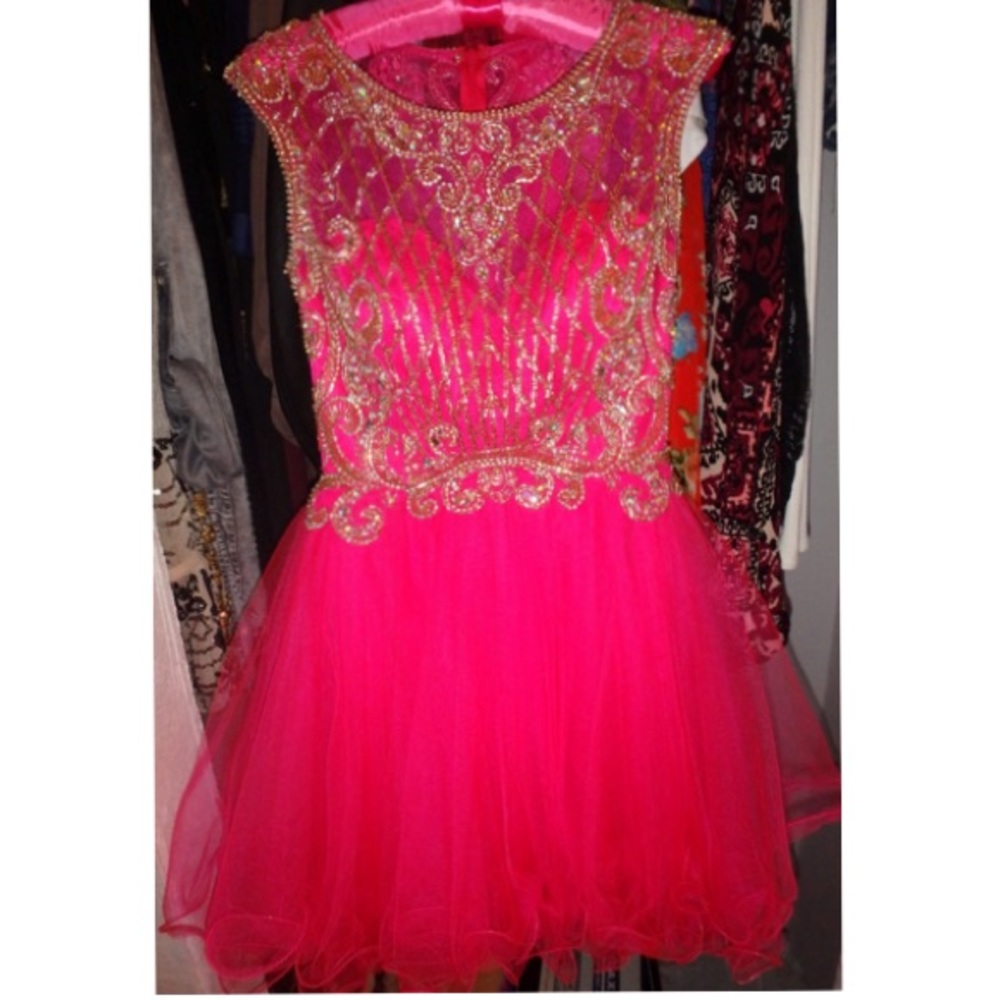 Hot Pink Cupcake Dress