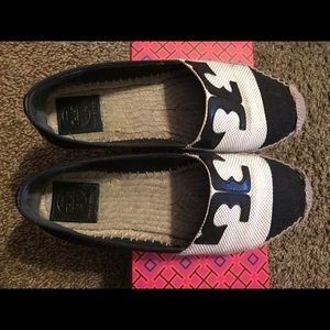 Tory Burch Veranda Espadrille in Black