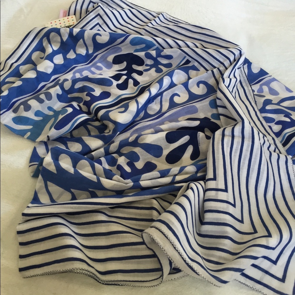 🆕 Gretchen Scott cotton pareo/sarong/shawl NWT