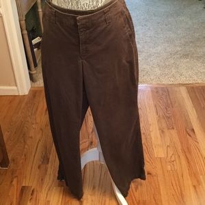 ORIGINAL STRAIGHT LEG DARK BROWN SLACKS