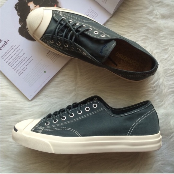 Converse Mens Jack Purcell shoes blue new - Picture 3 of 7