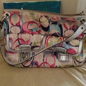 Coach poppy shoulder bag