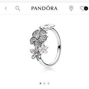 pandora rings，almost new！