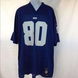 NY Giants Shockey #80 Jersey Blue Size L