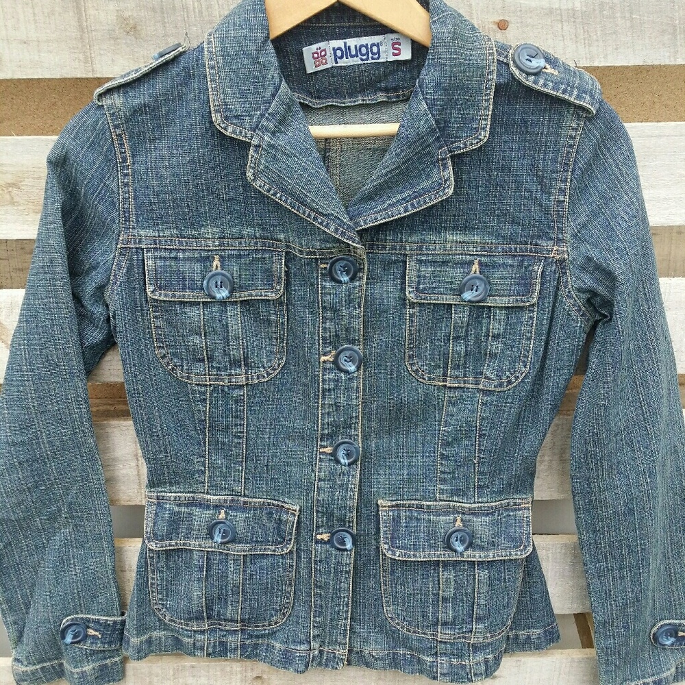 Denim jacket by Plugg