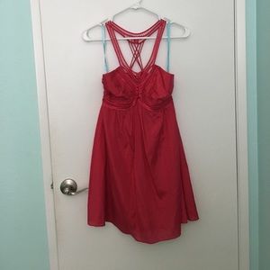 Sexy flirty hot pink dress
