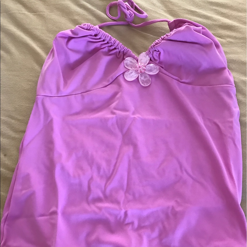 Orchid purple tankini