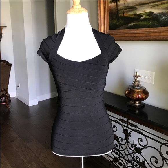 White House Black Market Tops - WHBM Bandage Style Top