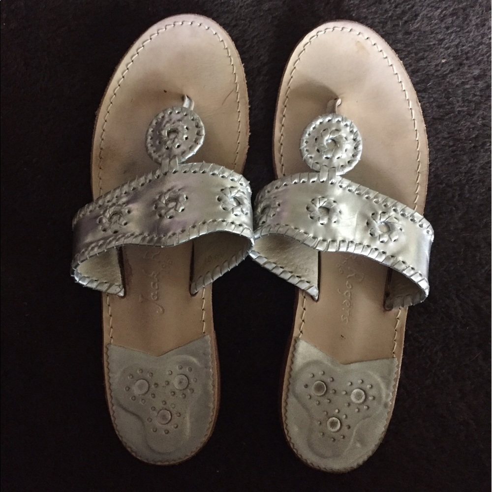 PRICE DECREASE!!! Jack Rodgers - Silver size 10M