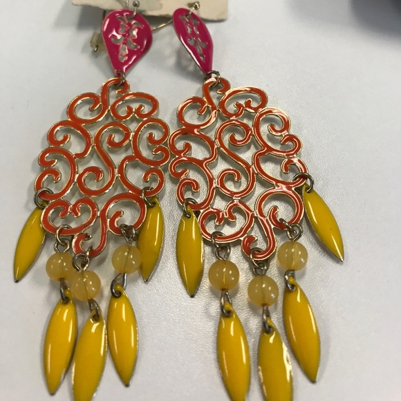 NWT! Chandelier earrings - Picture 2 of 5