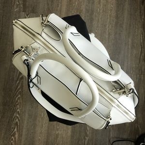 REBECCA MINKOFF Perry Satchel WHITE