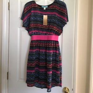 Multi print dress from Francesca's