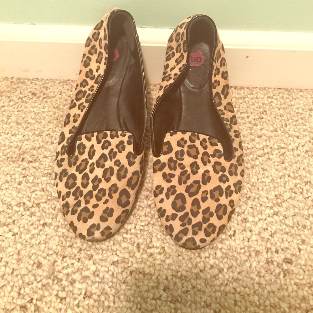 BP leopard print flats