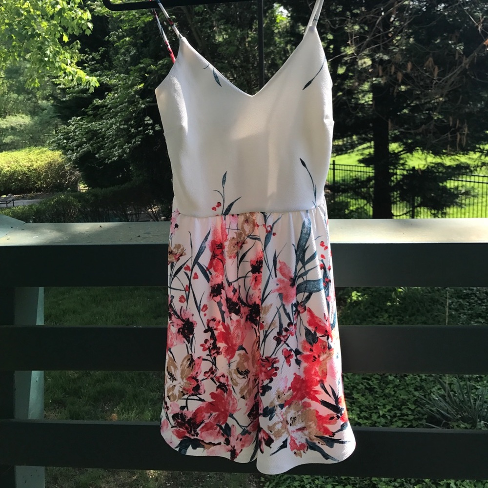 Floral spring dress