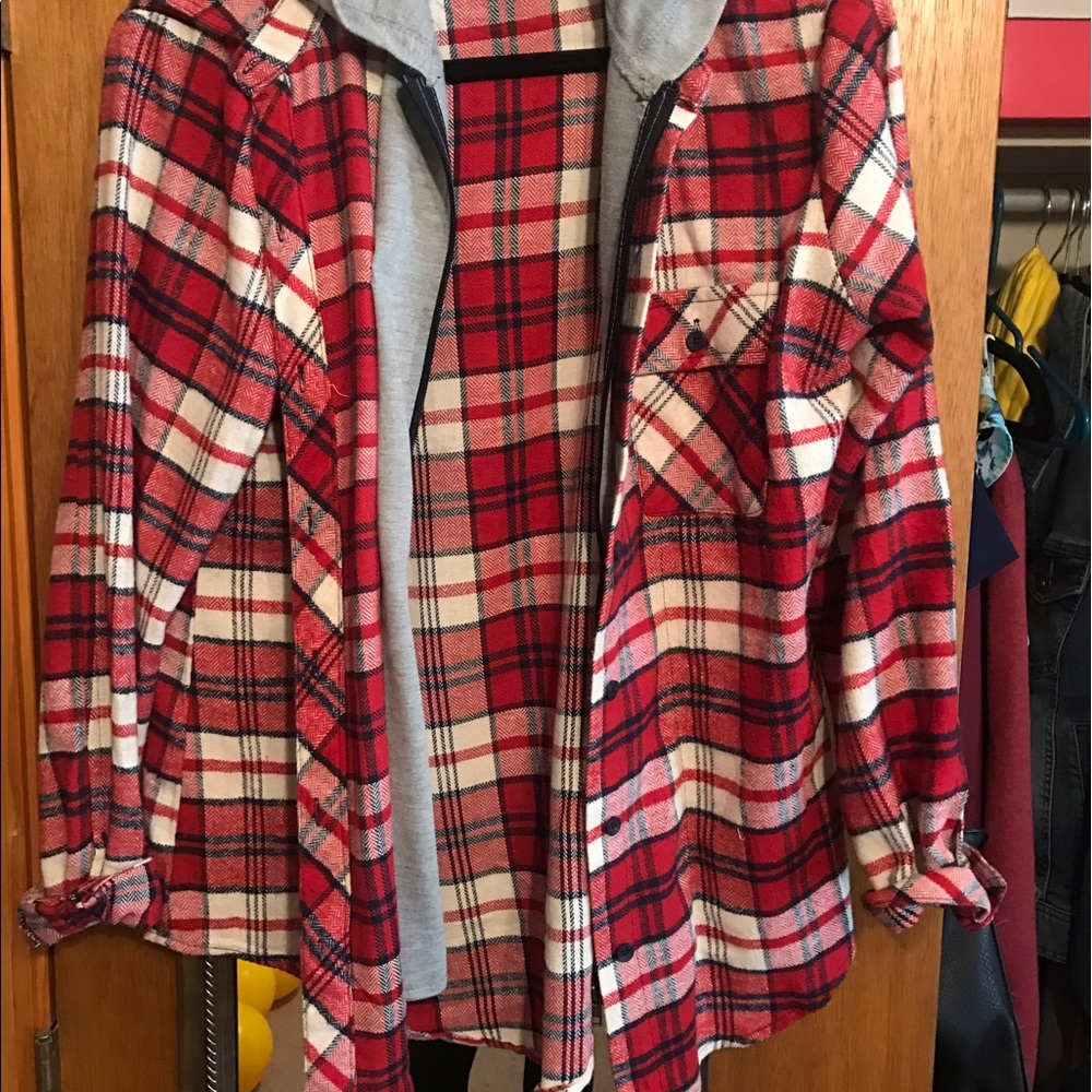 Flannel jacket
