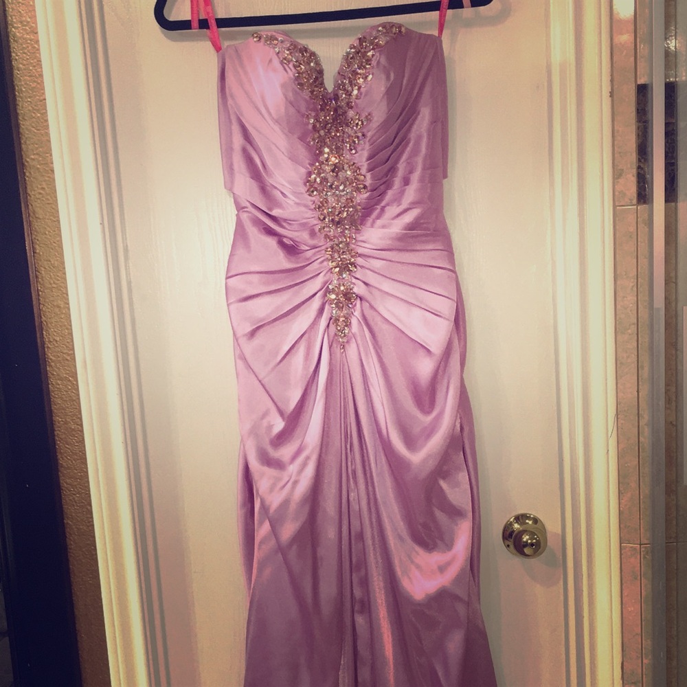 Elegant and flattering floor length gown