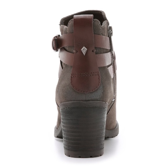 Sam Edelman hannah gray suede ankle bootie - Picture 4 of 8