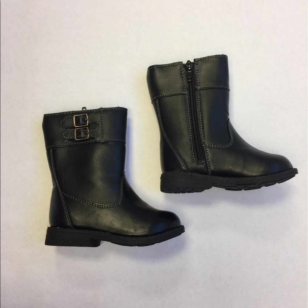 Black Carter Toddler Boots