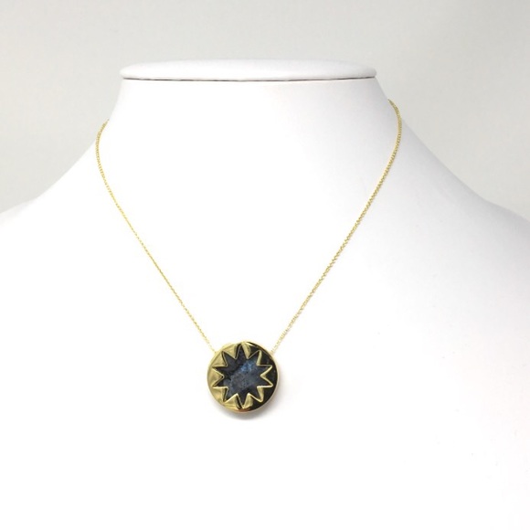 House of Harlow 1960 Jewelry - House of Harlow Gold Mini Sandburst Necklace.