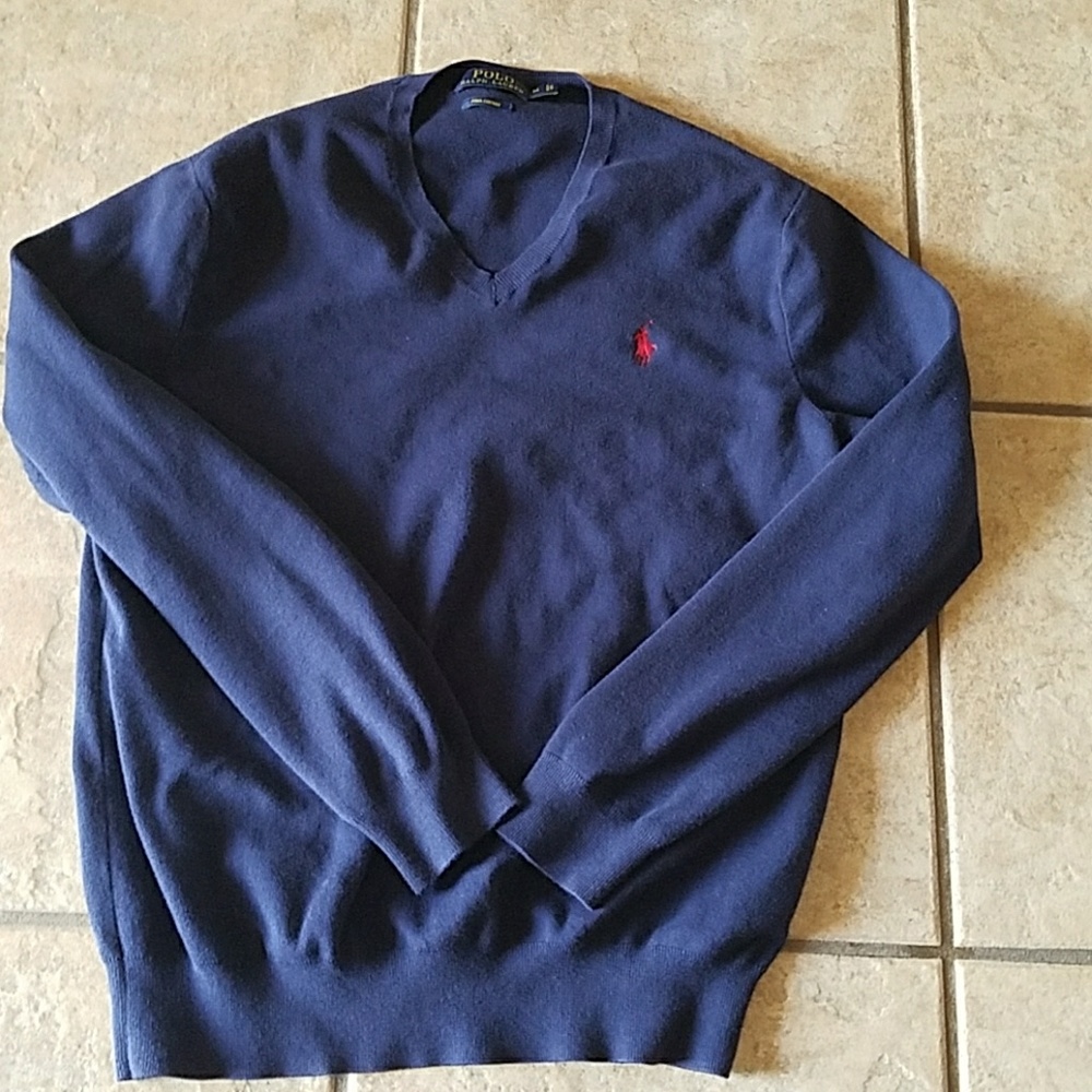 Polo Ralph Lauren sweater blue.