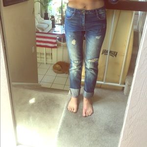 Zara EUC boyfriend jeans!