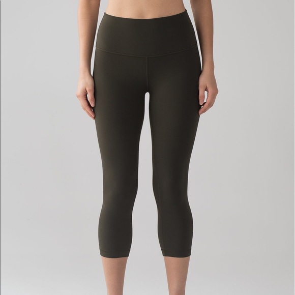 lululemon athletica Pants - 🎉SOLD OUT🎉 lululemon | dark olive align crop