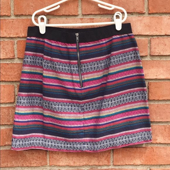 Colorful pattern mini skirt - Picture 2 of 2