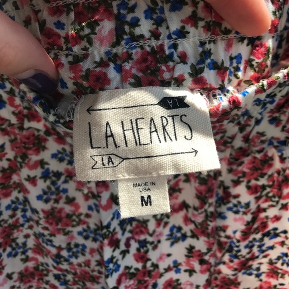 Floral and lace shorts - Picture 2 of 3