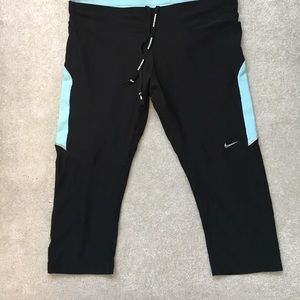 Women's dri-fit Nike running capris