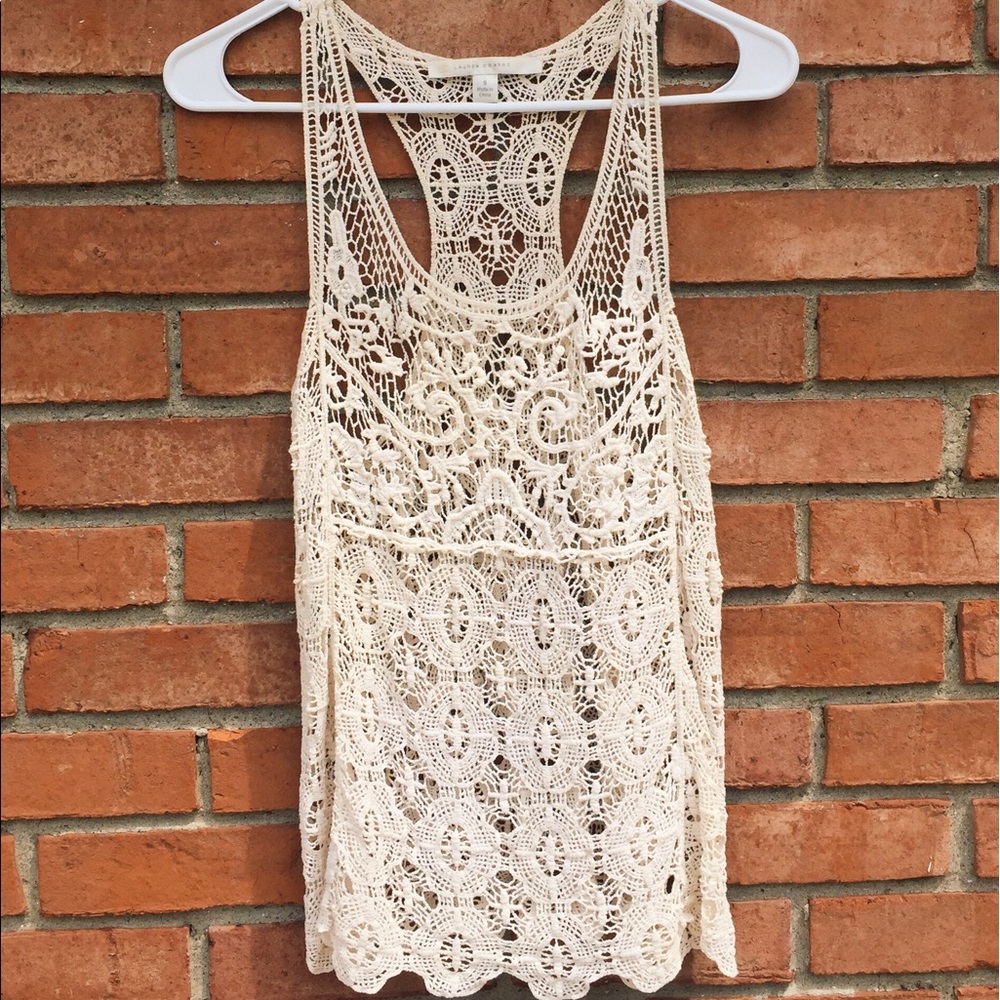 Lauren Conrad knitted tank top