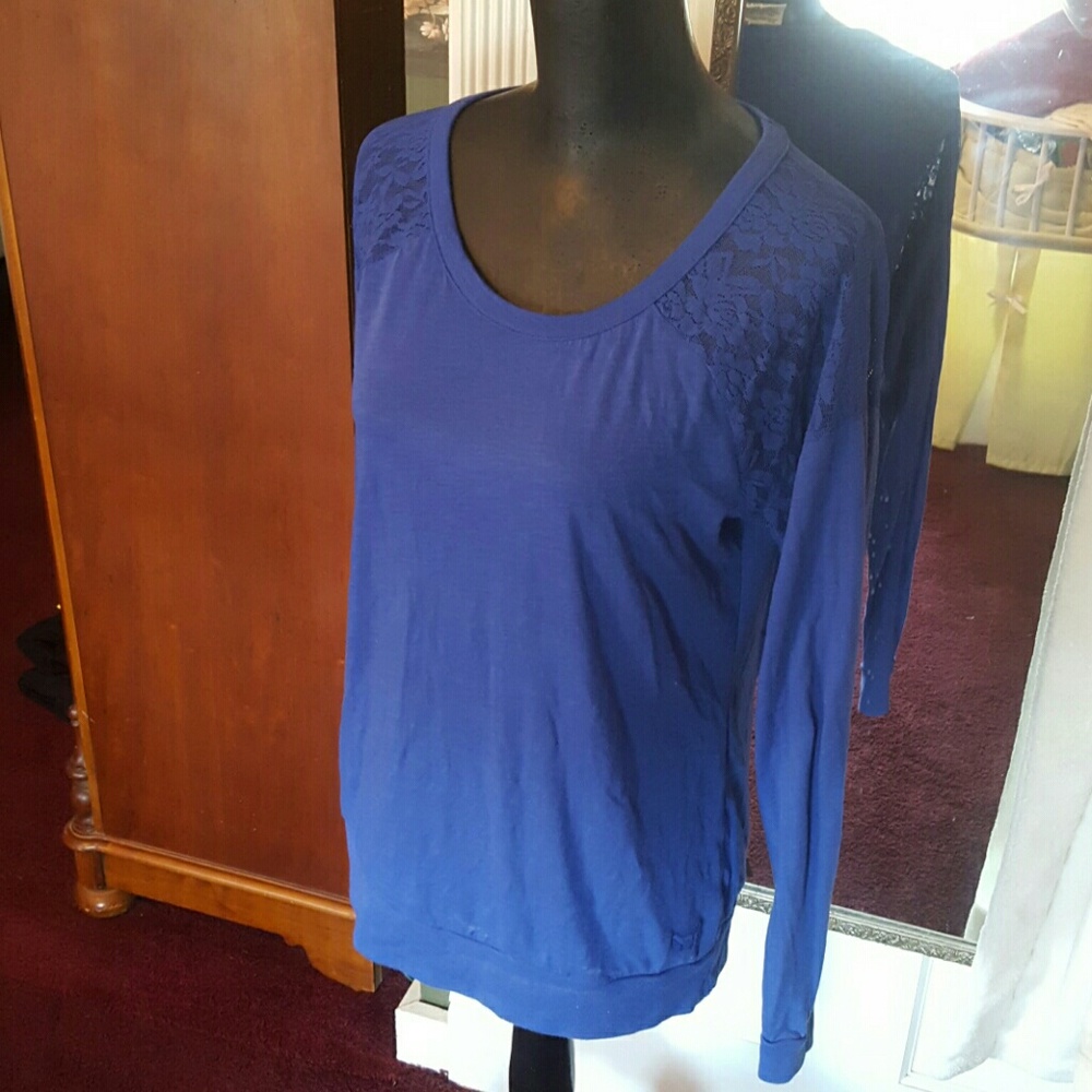 PINK lace long sleeve