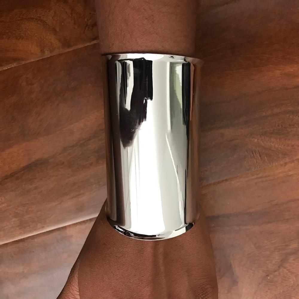 BCBGMAXAZRIA Silver Wide Cuff