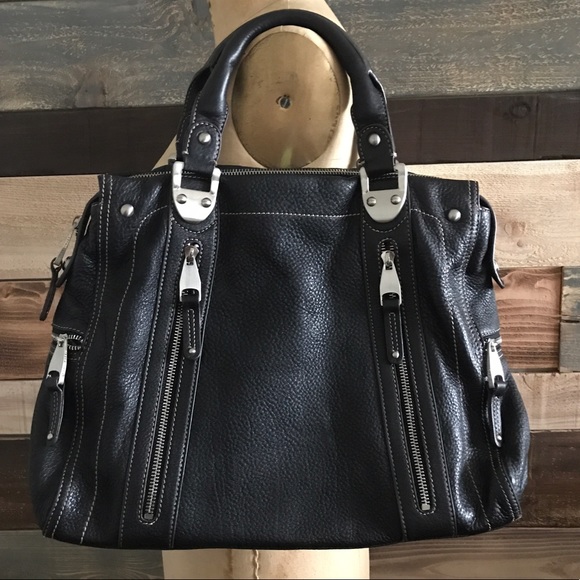 b. makowsky Handbags - B. Makowsky Large Leather Tote