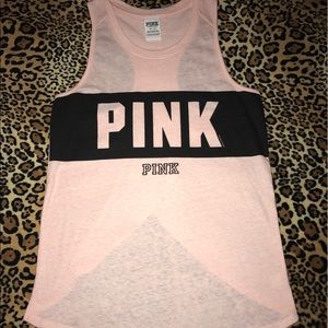 Victoria's Secret PINK Open Back Tank