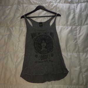 OBEY Make Art Not War TANK TOP size L