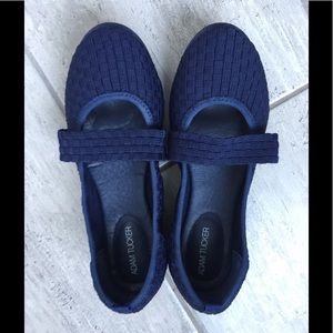 New Stretch woven Mary Jane flats 7M -Adam Tucker
