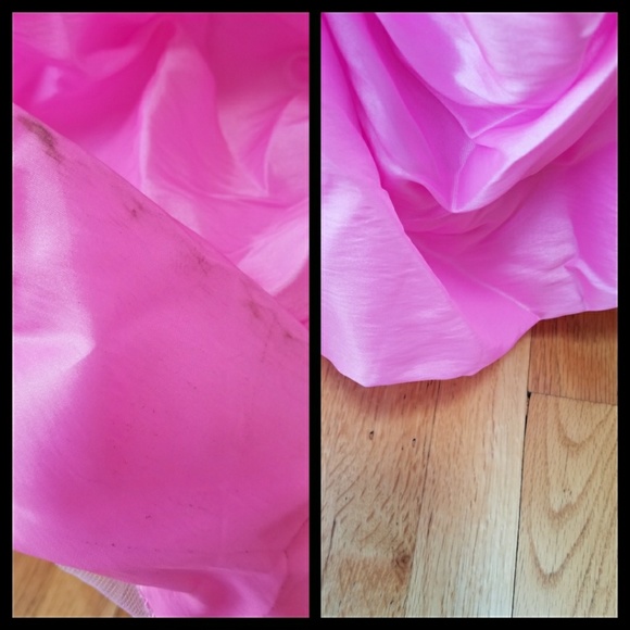 Vintage Pink corset A-line ballgown prom/quincenera/evening gown Juniors Size 5 - Picture 5 of 8