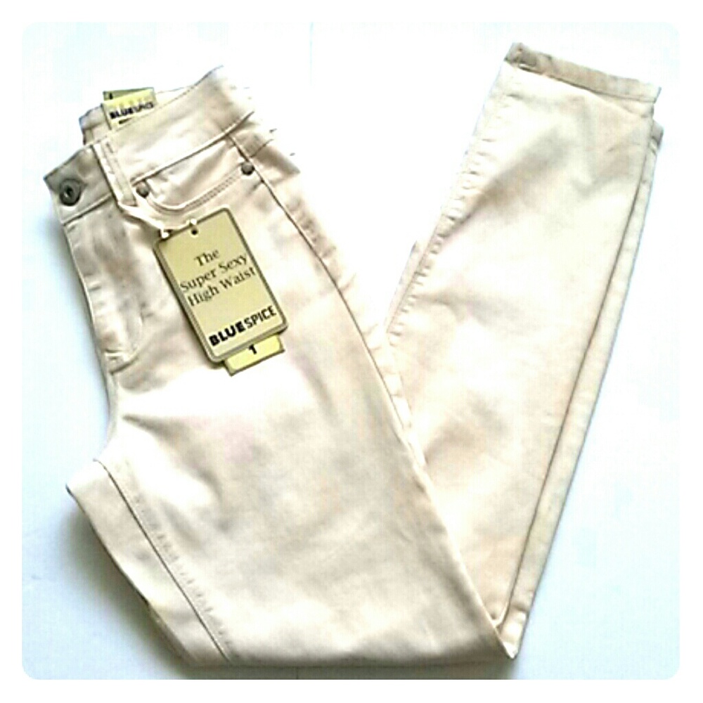 BLUE SPICE High Waist Ankle Stretch NEW