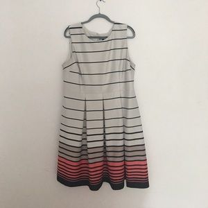 Lane Bryant Striped Dress