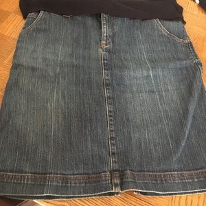 Denim skirt