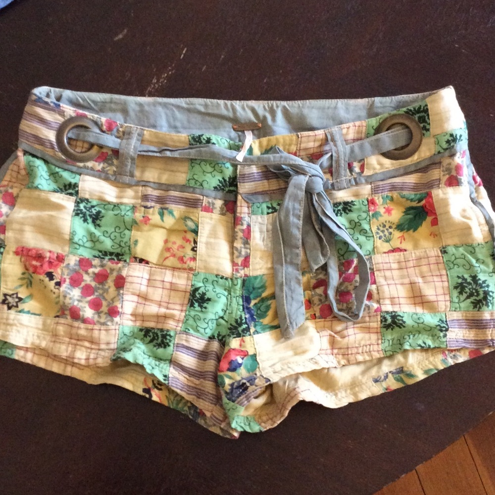 Free People Patch Shorts