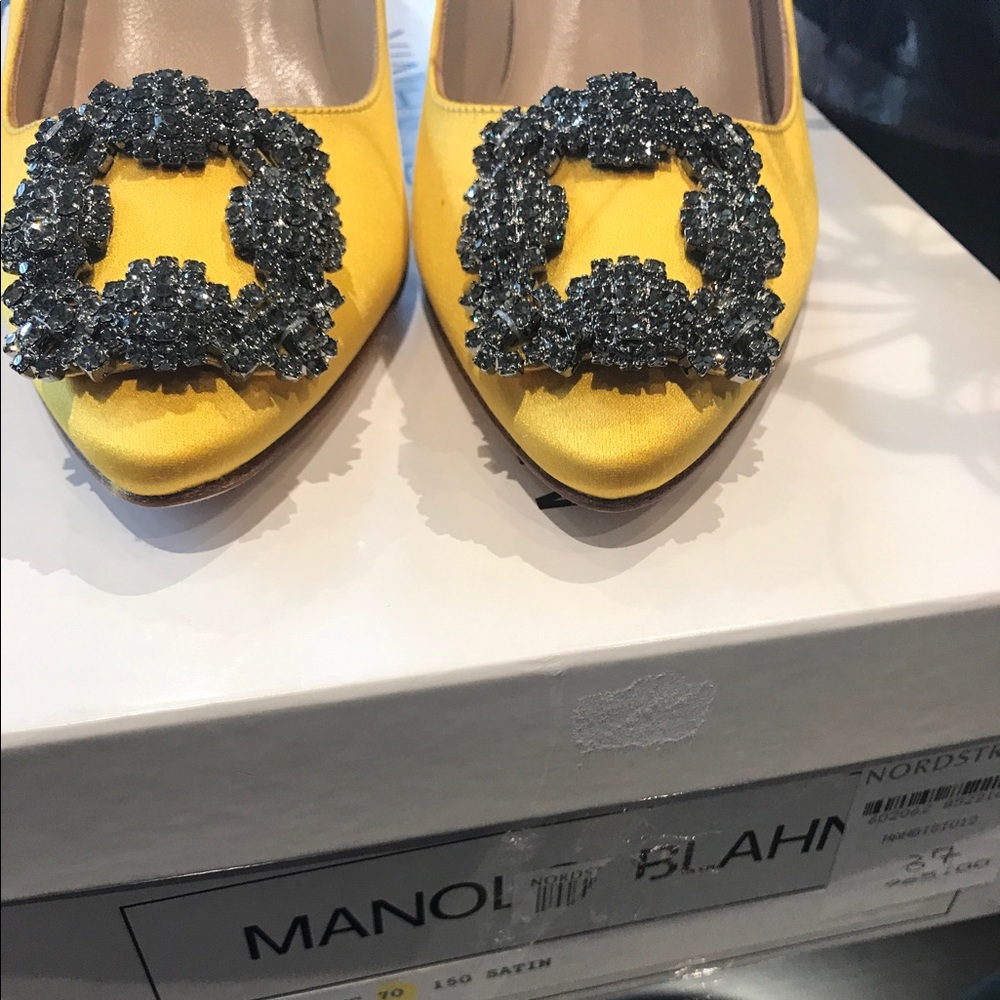 Manolo blahnik satin pump - Picture 2 of 5